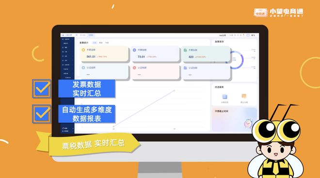 提升电商效率：小望电商通自动化票税数据统计实时可视精准运营(图2)