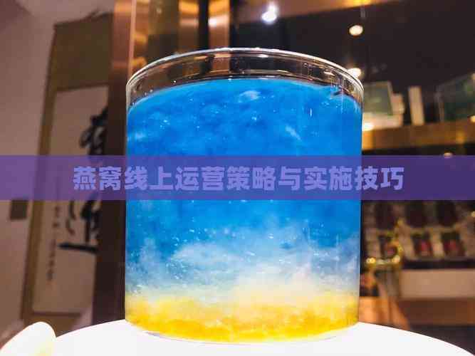 燕窝线上运营策略与实施技巧(图6)